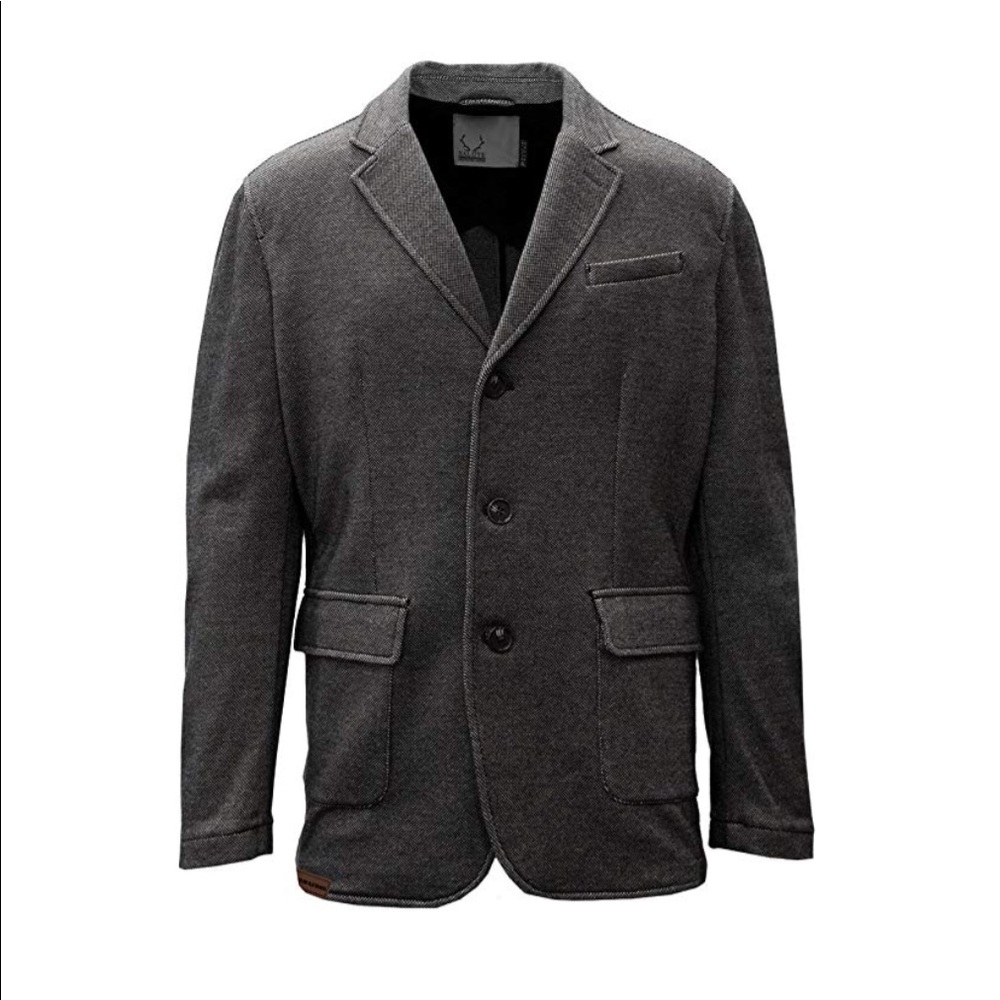 Salute Chicago Blackhawks Granite Sport Coat NWT M